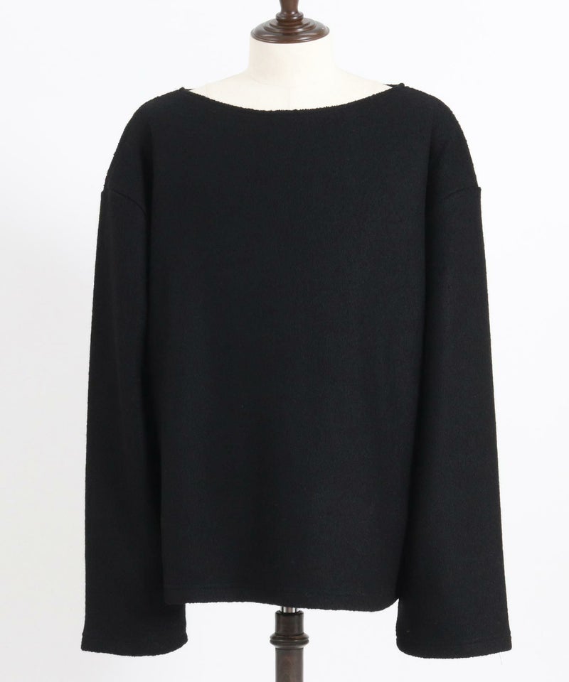 30%OFF【Jih Nunc(ジーヌンク)】ボートネックルーズシルエット 