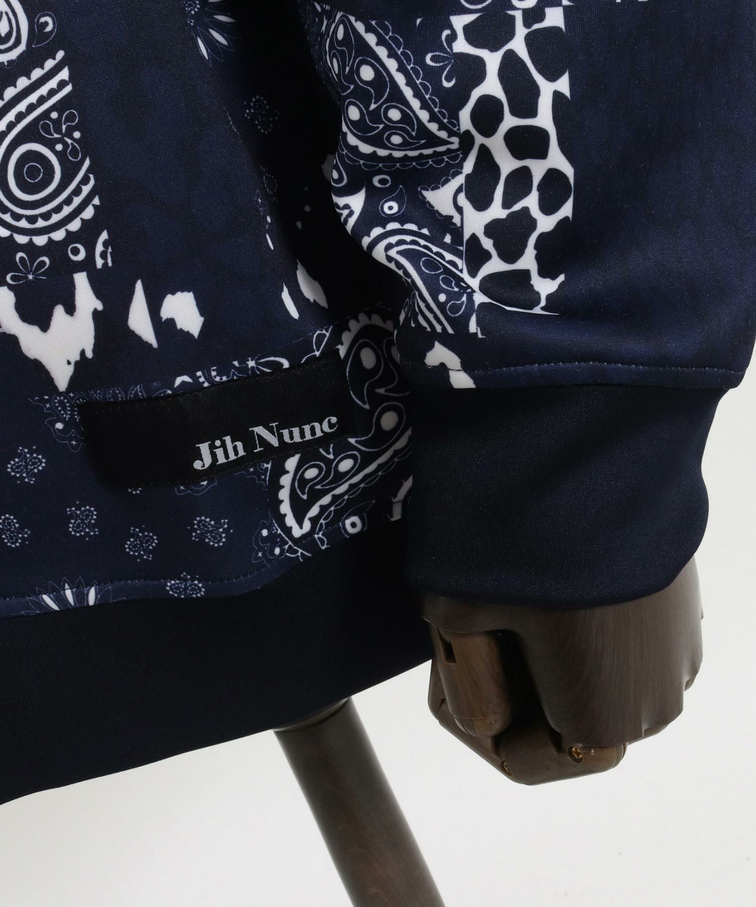 30%OFF【Jih Nunc(ジーヌンク)】ペイズリー×レオパード総柄ポンチプル