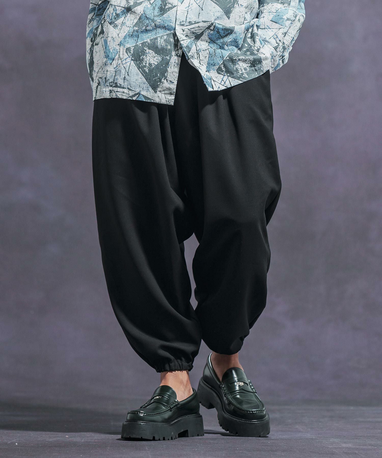 50%OFF【Jih Nunc(ジーヌンク)】TRストレッチバルーンパンツ(JIH-R1058