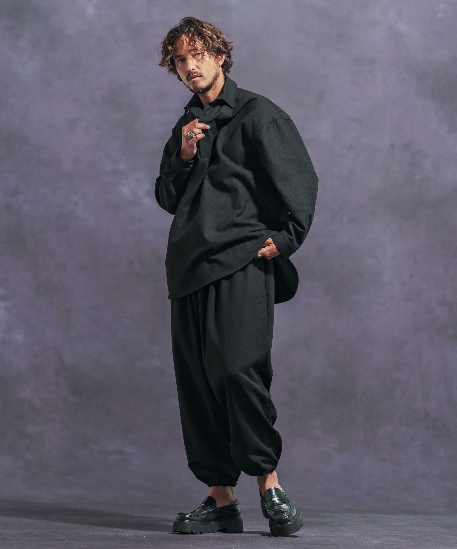50%OFF【Jih Nunc(ジーヌンク)】TRストレッチバルーンパンツ(JIH-R1058