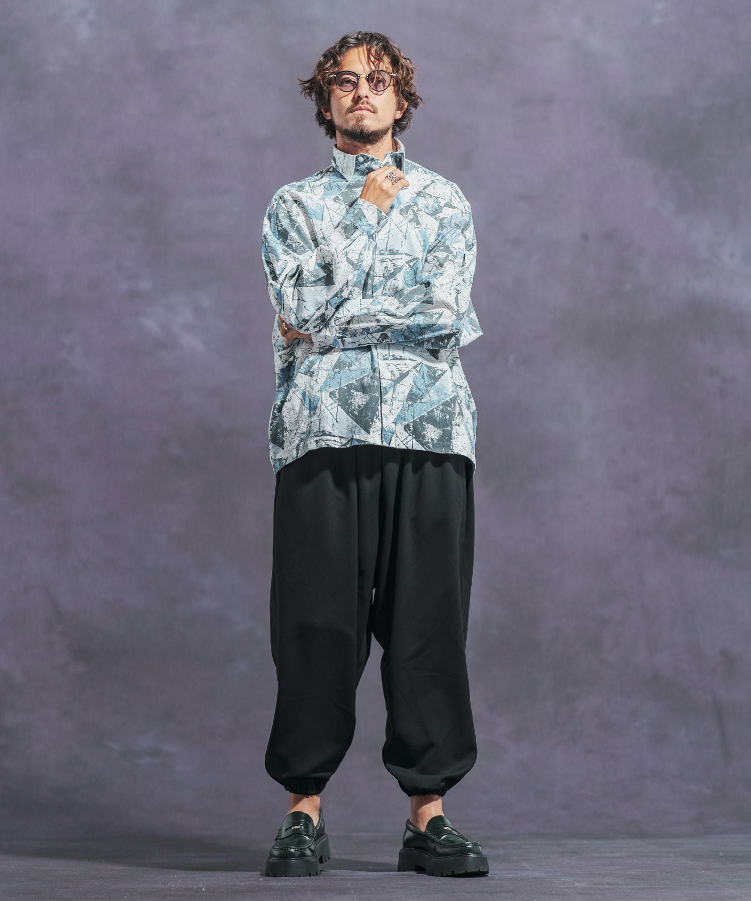 50%OFF【Jih Nunc(ジーヌンク)】TRストレッチバルーンパンツ(JIH-R1058