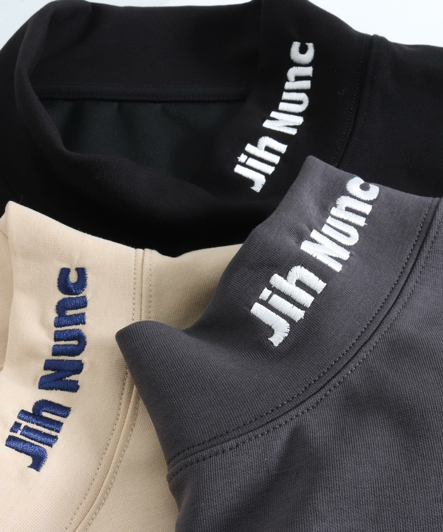 50%OFF【Jih Nunc(ジーヌンク)】ルーズシルエットモックネックポンチ