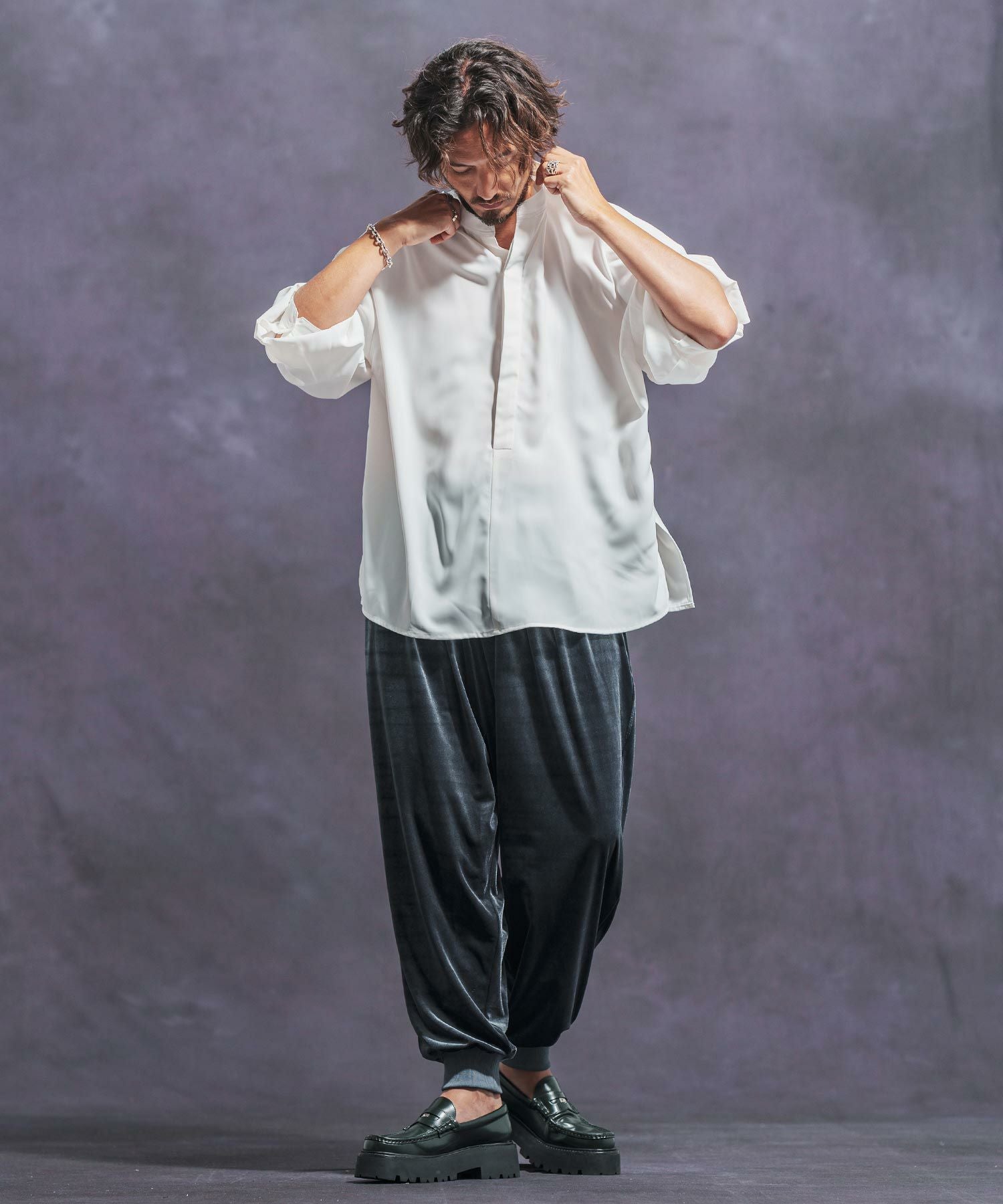 【CINOH】フィンクス スタンドネックシャツ PRE ORDER[MENS] | CINOH
