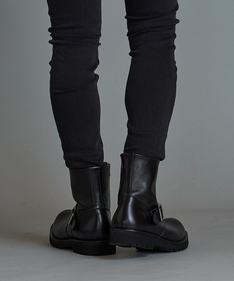 50%OFF【NO ID.(ノーアイディー)】ｻｲﾄﾞZIPｼｮｰﾄｴﾝｼﾞﾆｱﾌﾞｰﾂ(855208-820F