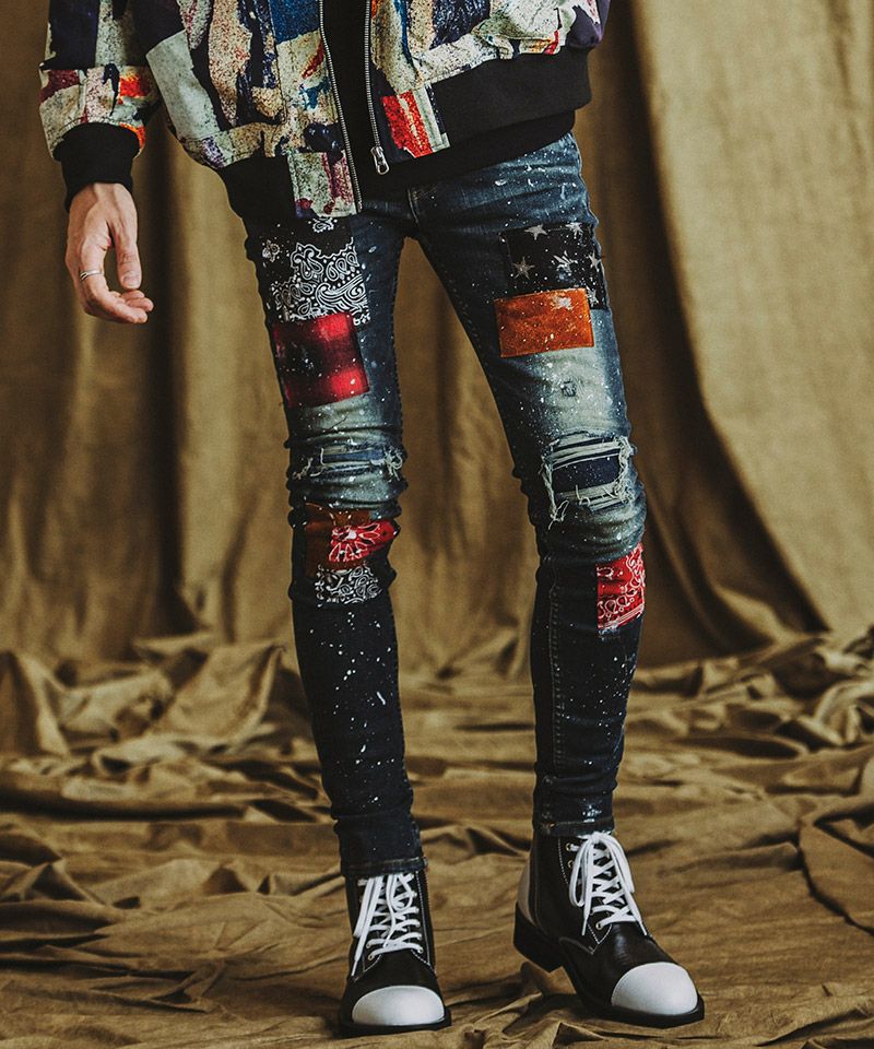 ノーアイディー NO ID. デニム 3本セット 60%OFF【NO ID.(ノーアイディー)】ｱﾙﾃｨﾒｯﾄｽﾄﾚｯﾁﾃﾞﾆﾑﾌﾚｱPT デニムパンツ