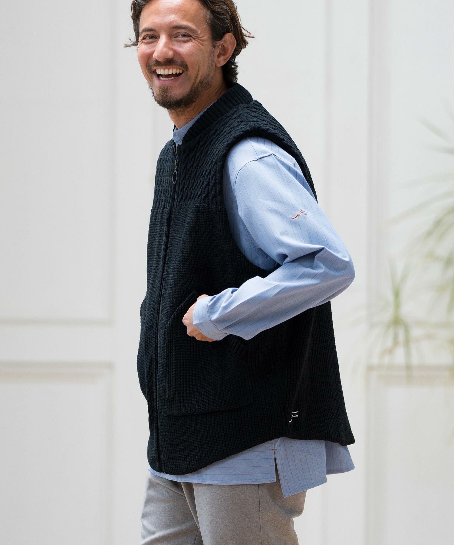 30%OFF【CALL&RESPONSE(コールアンドレスポンス)】切り替えブルゾン