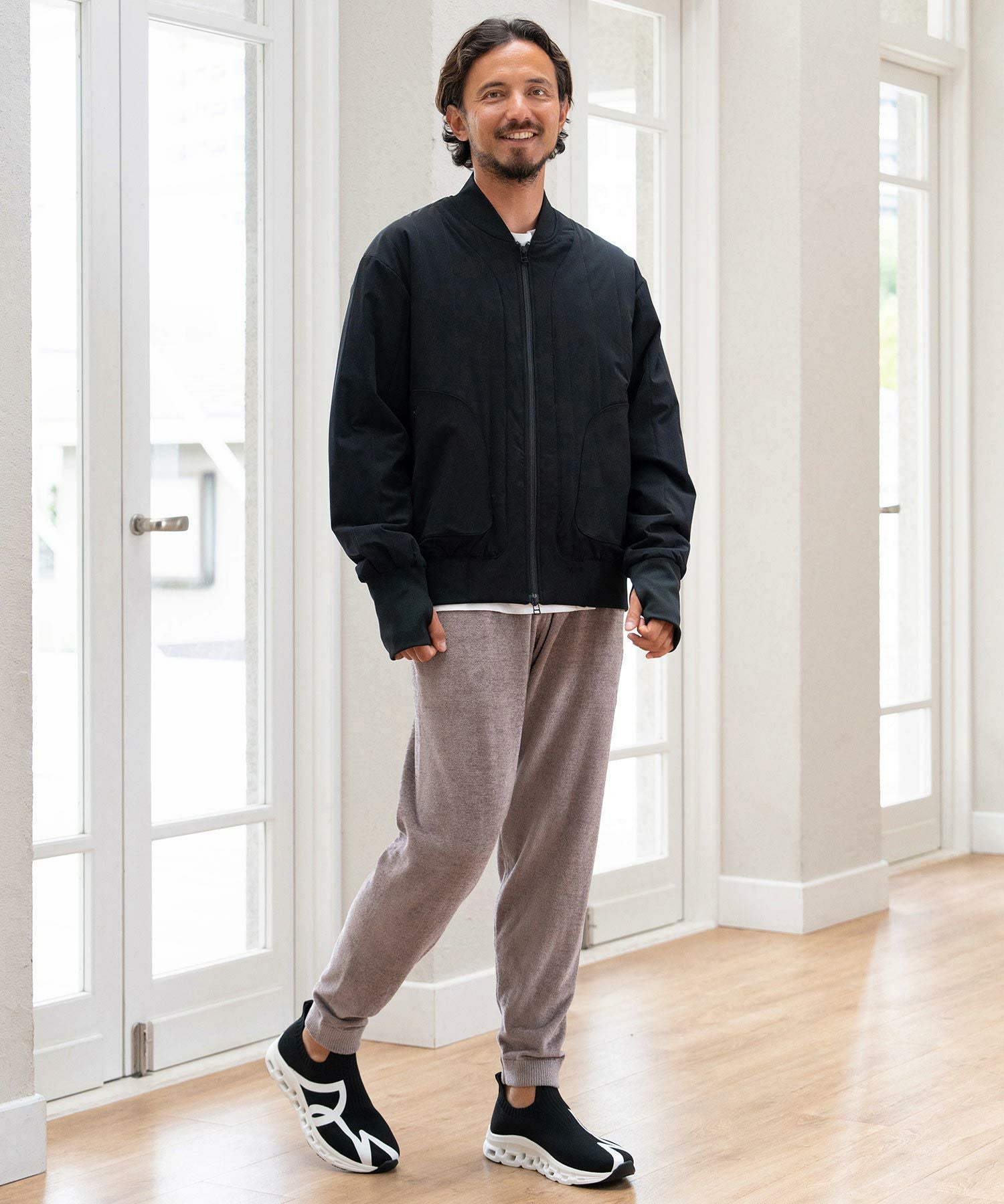 30%OFF【CALL&RESPONSE(コールアンドレスポンス)】切り替えブルゾン