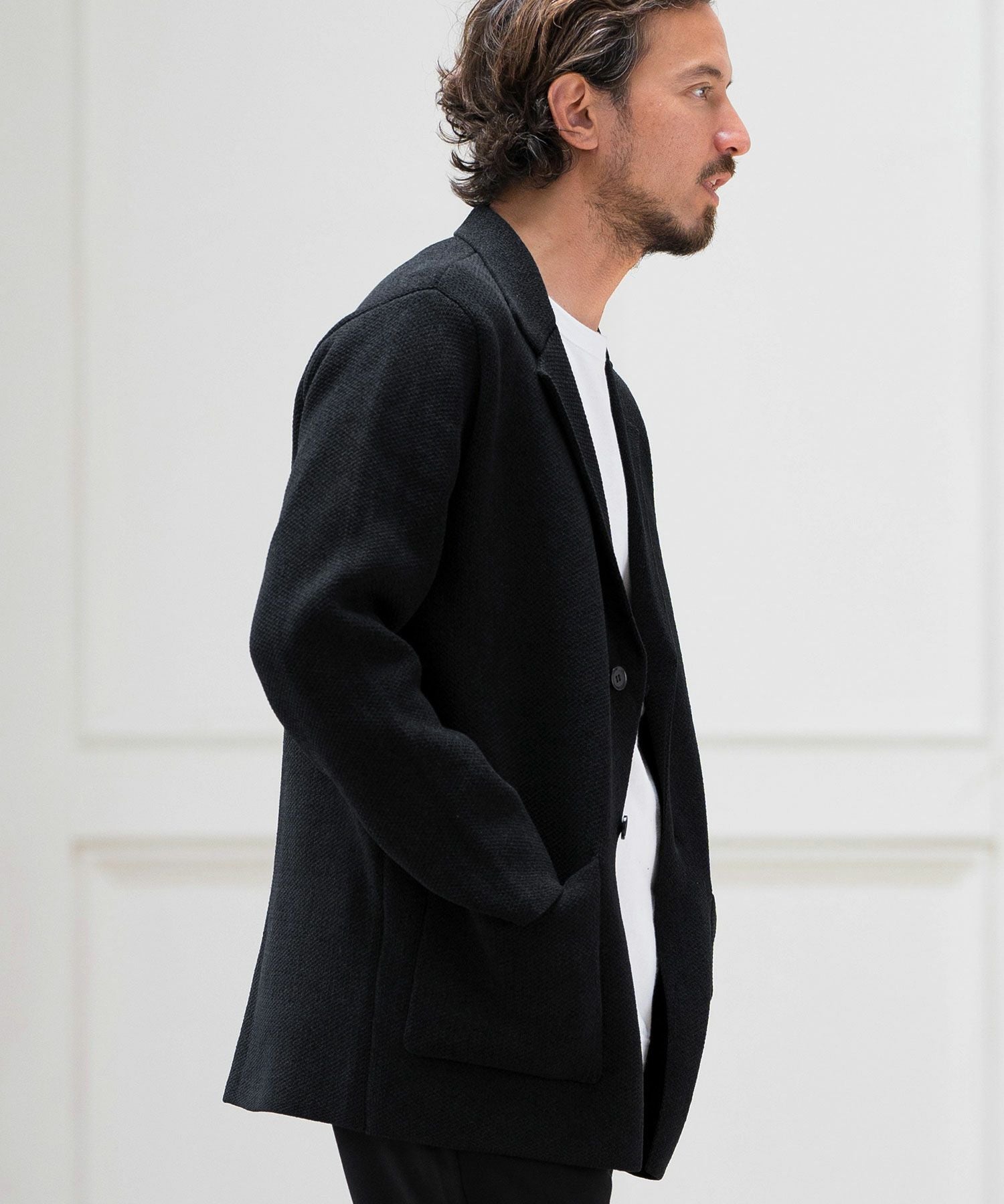 CALL&RESPONSE(コールアンドレスポンス)】ニットテーラードジャケット