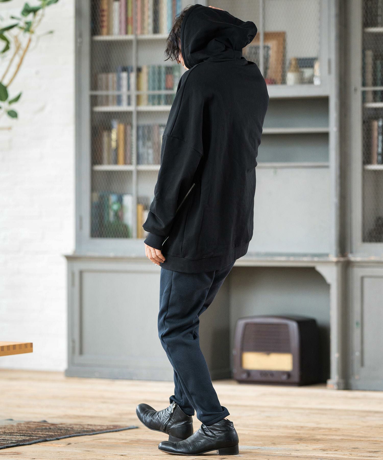 30%OFF【CAMBIO(カンビオ)】デザインジッププルパーカー(CMB-R0115