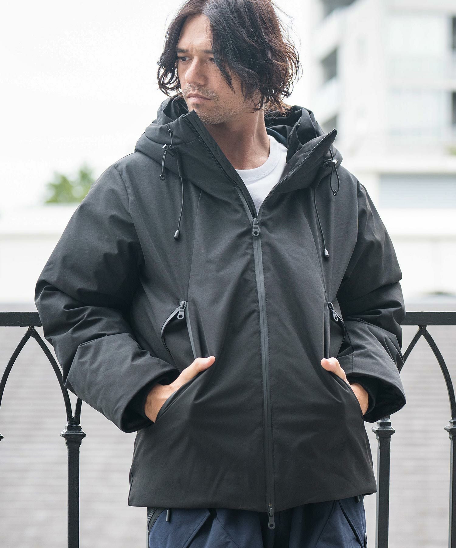 CAMBIO(カンビオ)】 フーデッドダウンジャケット | CAMBIO カンビオ