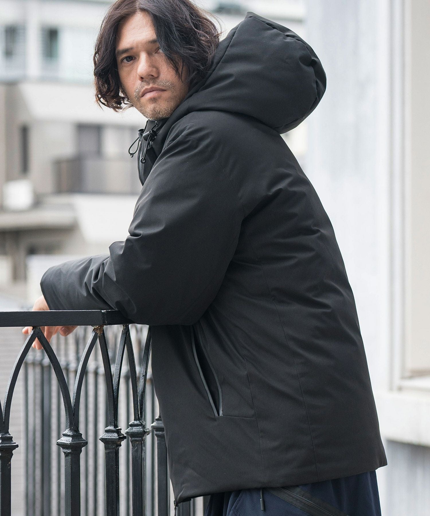 CAMBIO(カンビオ)】 フーデッドダウンジャケット | CAMBIO カンビオ