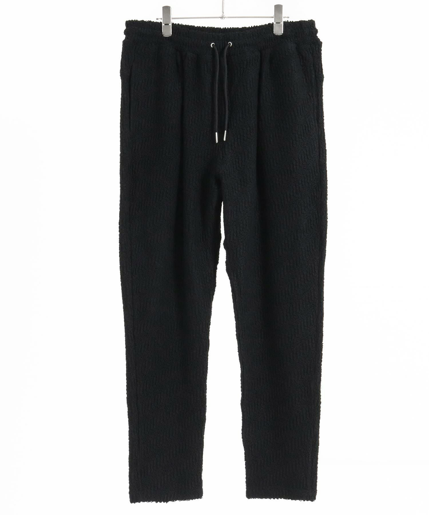 30%OFF【CAMBIO(カンビオ)】3D Knit Like Slim Pants サルエルジョガー