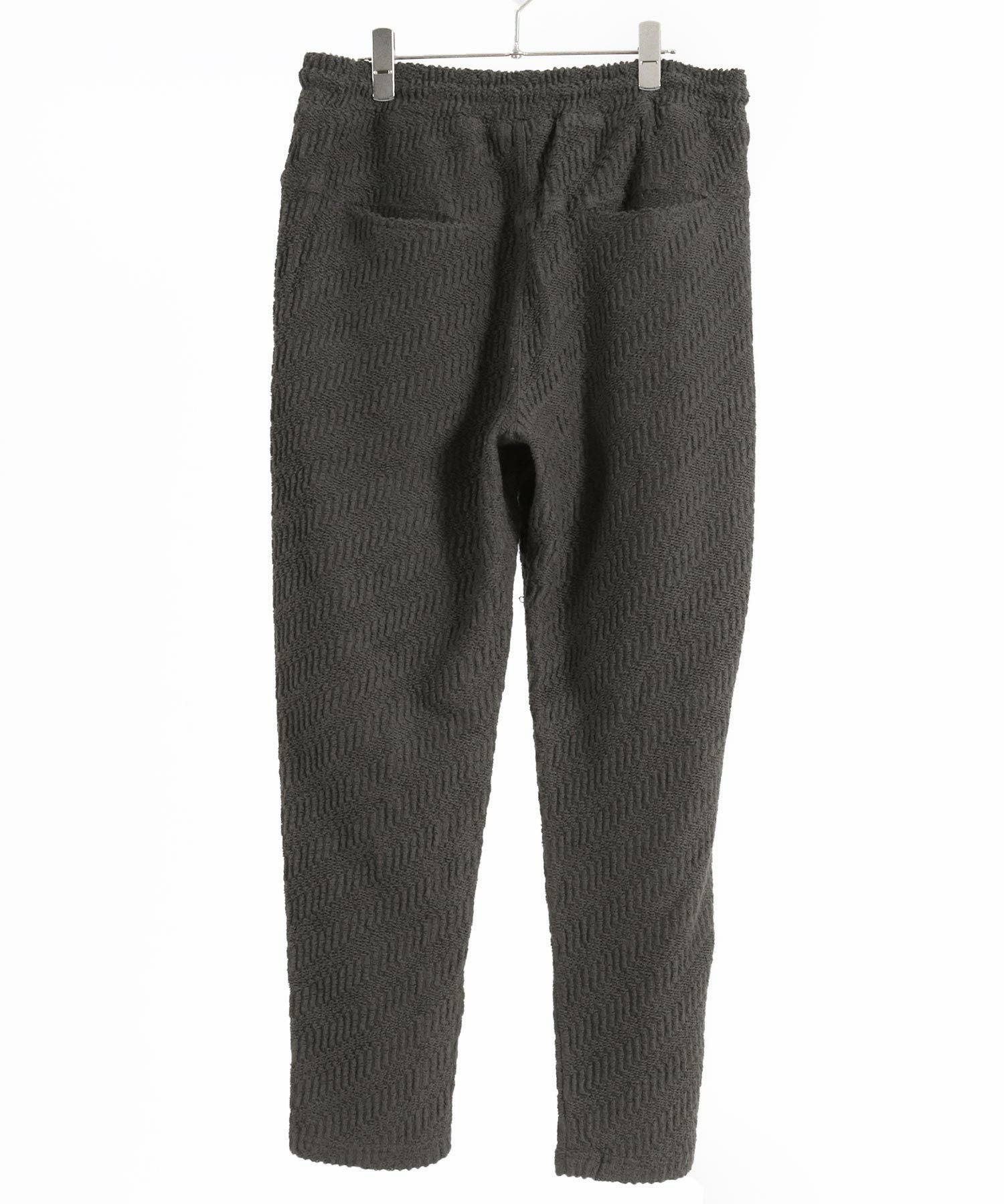 30%OFF【CAMBIO(カンビオ)】3D Knit Like Slim Pants サルエルジョガー