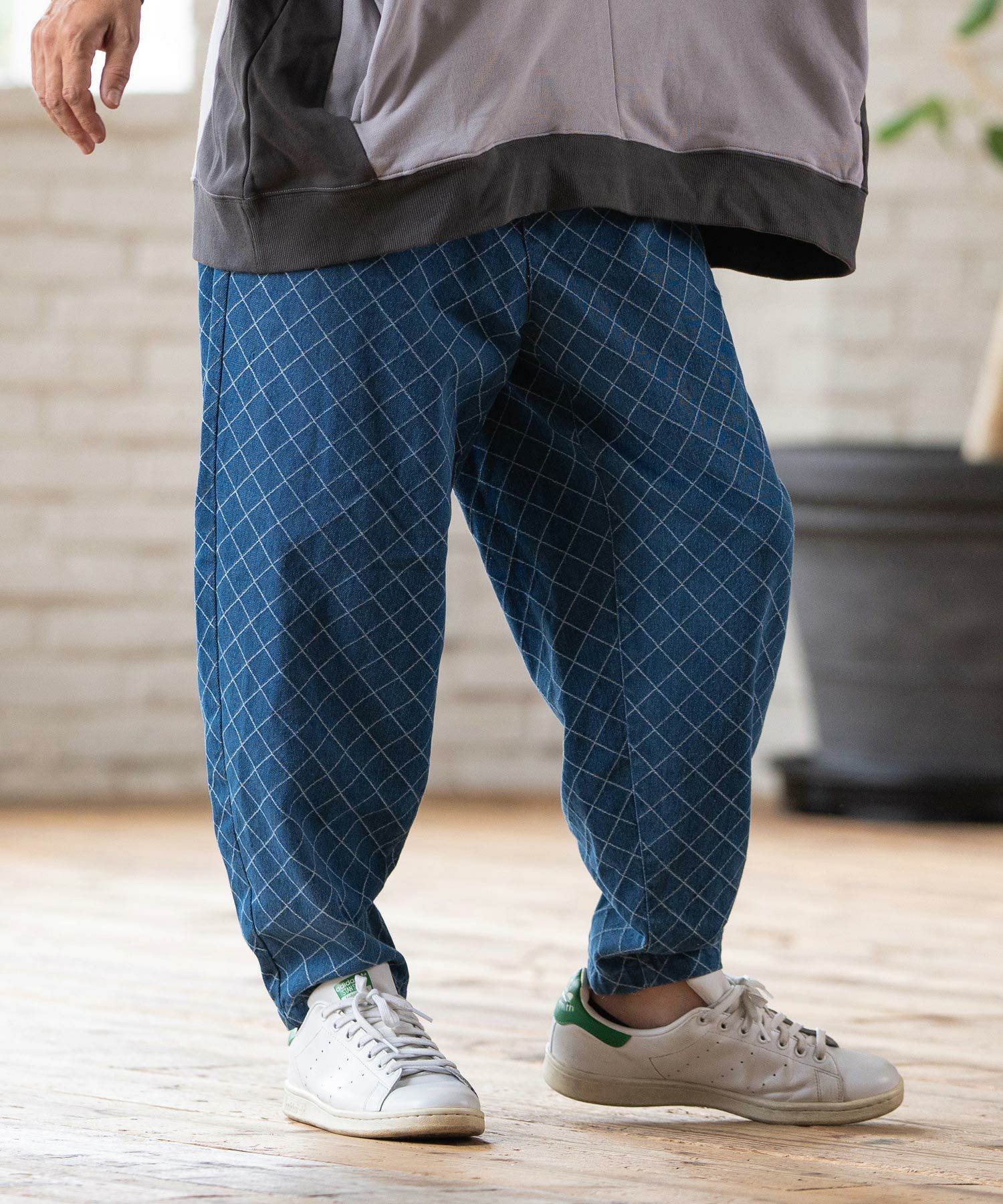 deboncoer デニム　バルーンパンツ 50%OFF【CAMBIO(カンビオ)】 Diamond Quilted Denim Balloon Pants