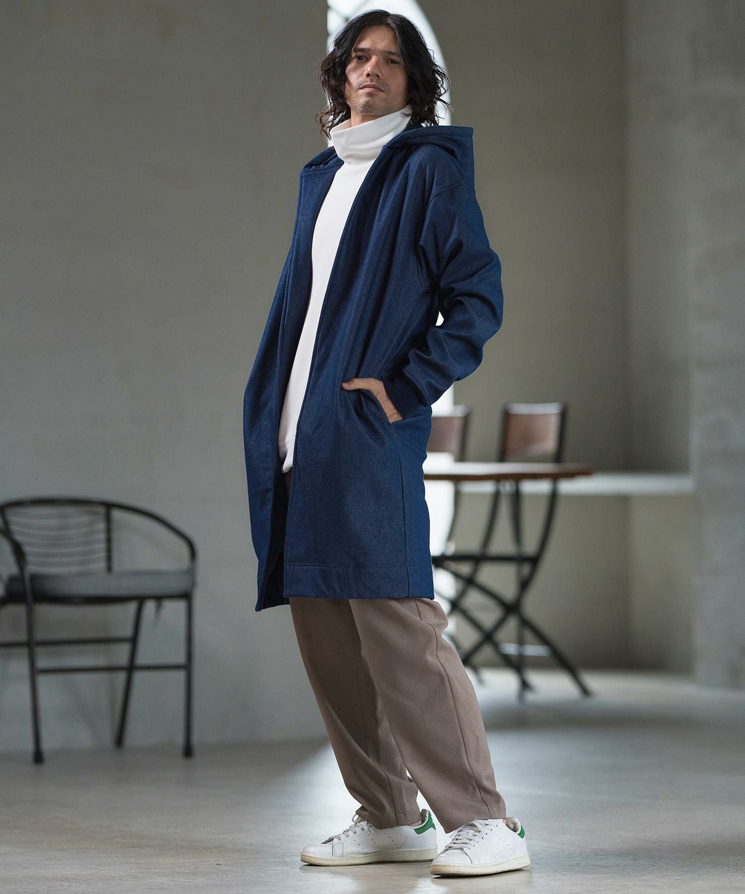 【MOLTEMANI】モルテマニ Engineer coat ショップコート 紺 MOLTEMANI】モルテマニ Engineer coat ショップコート 紺 【公式通販】
