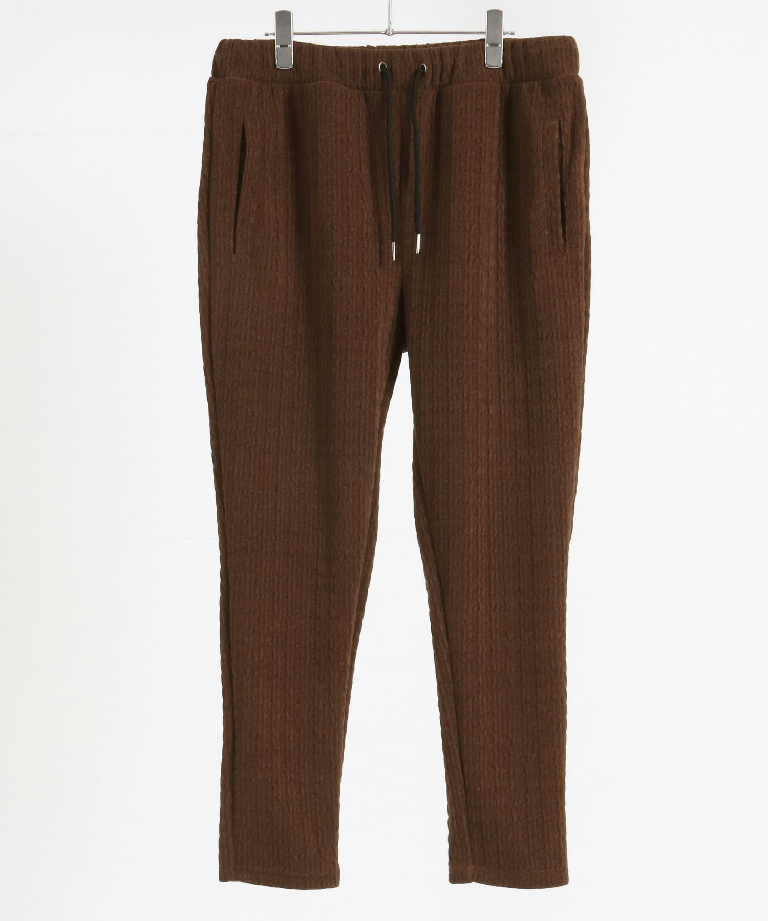 30%OFF【CAMBIO(カンビオ)】Geometric Cut Mole Pants カットモール