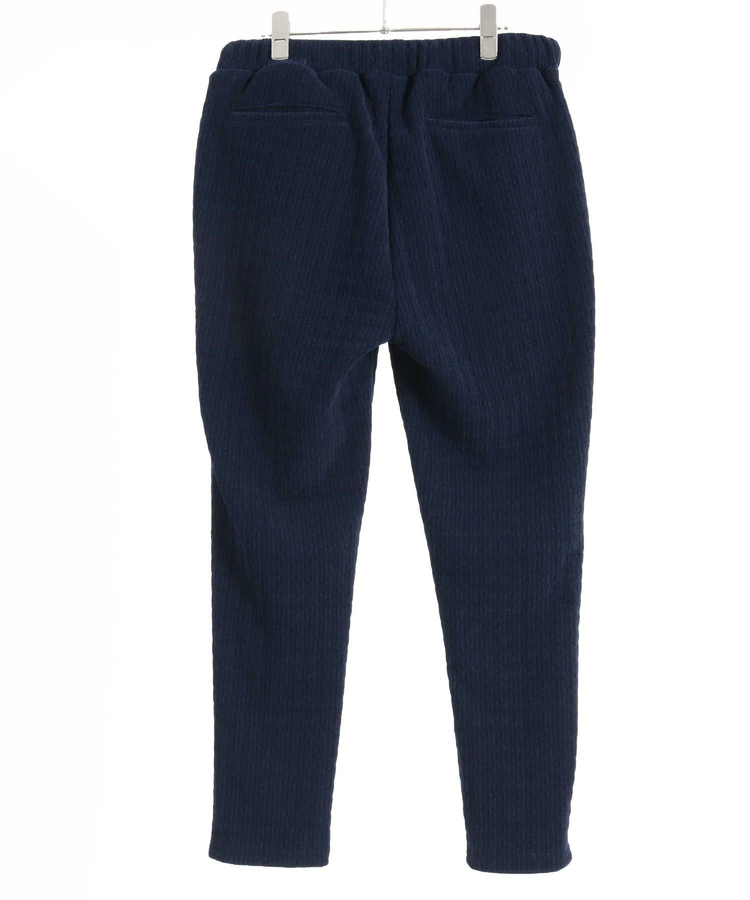 30%OFF【CAMBIO(カンビオ)】Geometric Cut Mole Pants カットモール