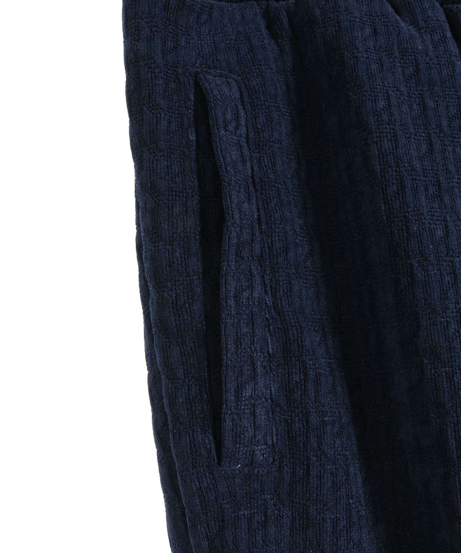 30%OFF【CAMBIO(カンビオ)】Geometric Cut Mole Pants カットモール