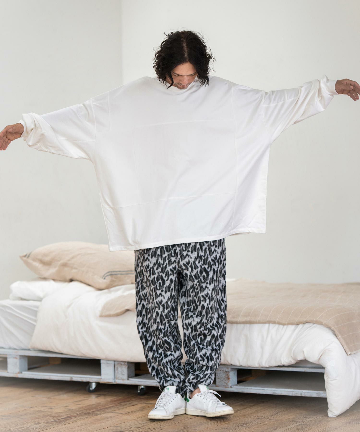 CAMBIO(カンビオ)】Leopard Jacquard Pants レオパード柄パンツ(MIU