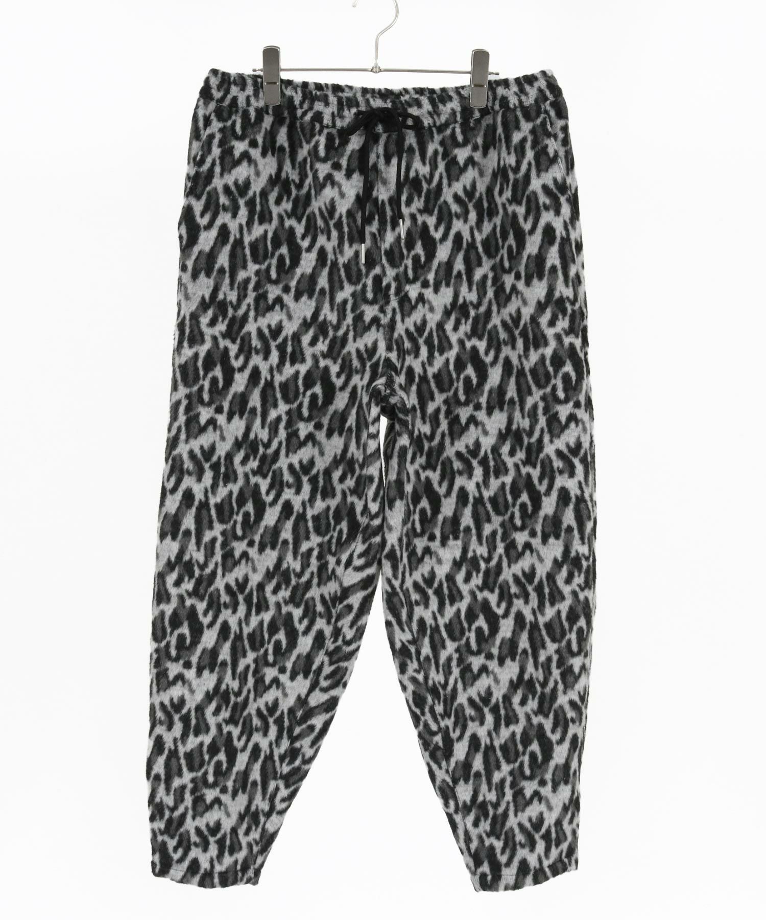 【CAMBIO(カンビオ)】 レオパード柄パンツ(MIU-242-041) CAMBIO(カンビオ)】Leopard Jacquard Pants レオパード柄パンツ(MIU