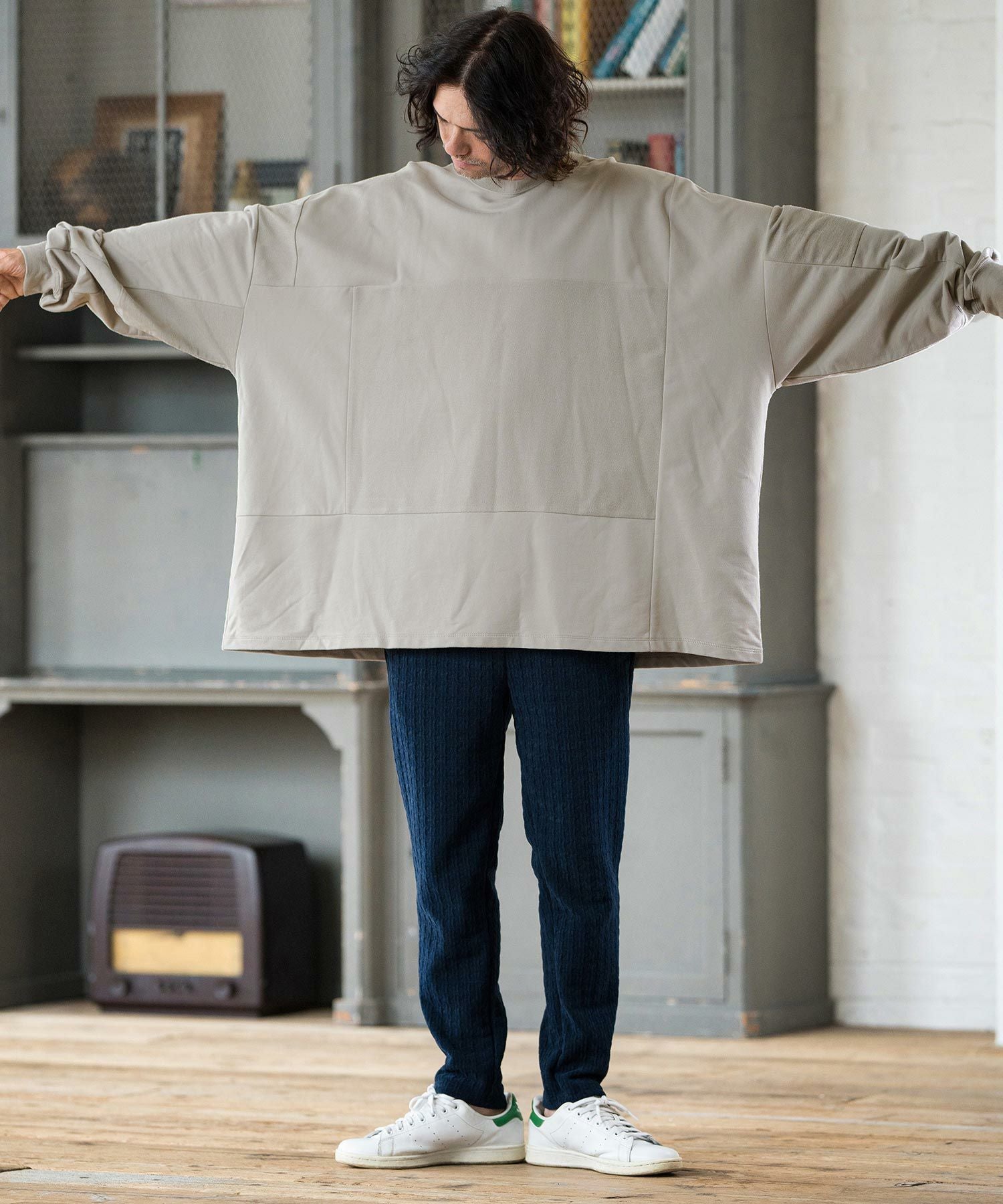 50%OFF【CAMBIO(カンビオ)】Mini URAKE Patchwork Design Big Long