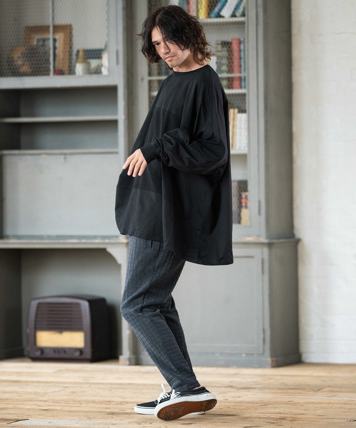 50%OFF【CAMBIO(カンビオ)】Mini URAKE Patchwork Design Big Long