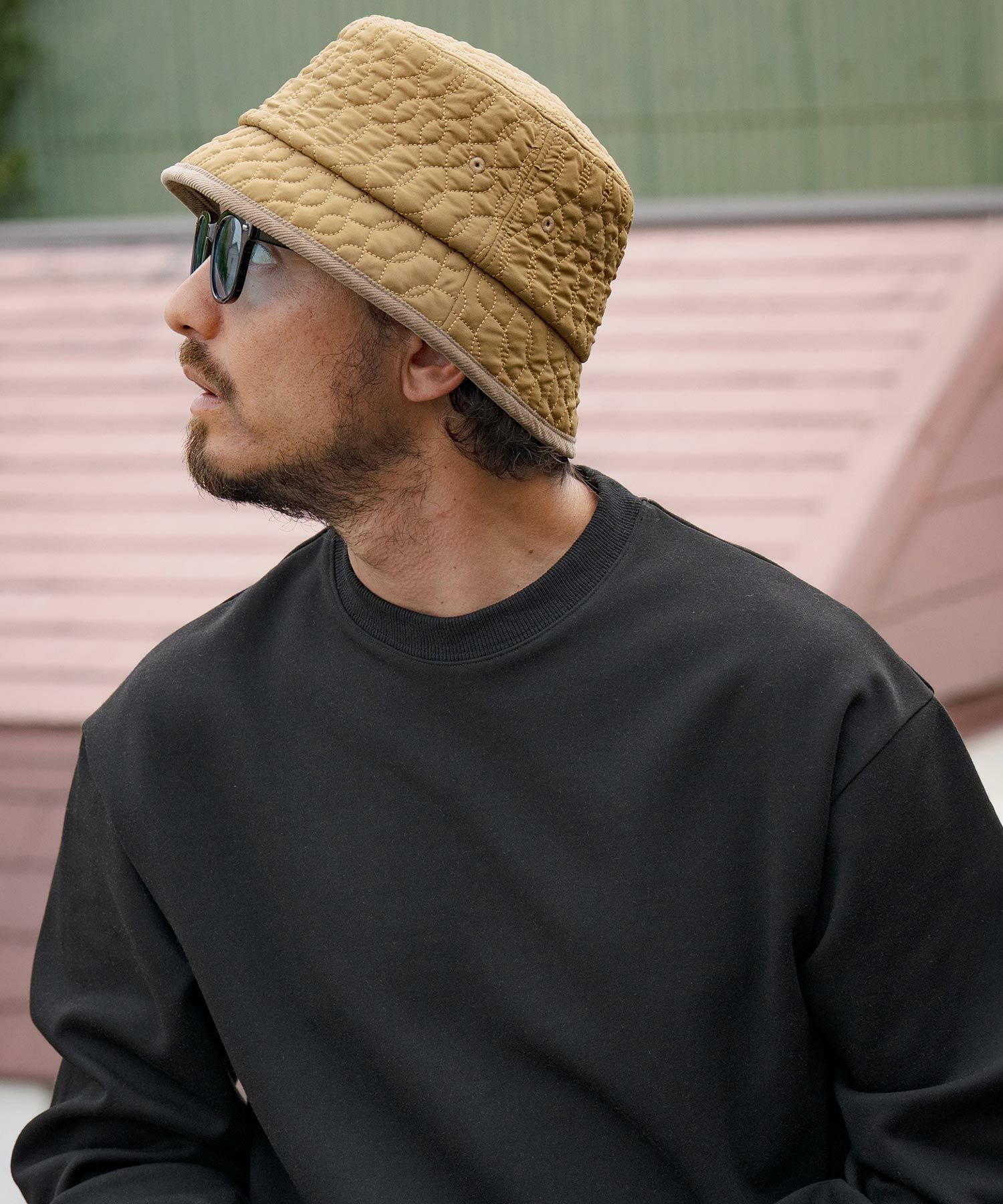 CAMBIO(カンビオ)】Quilt Bucket Hat バケットハット(NF-242-BO010