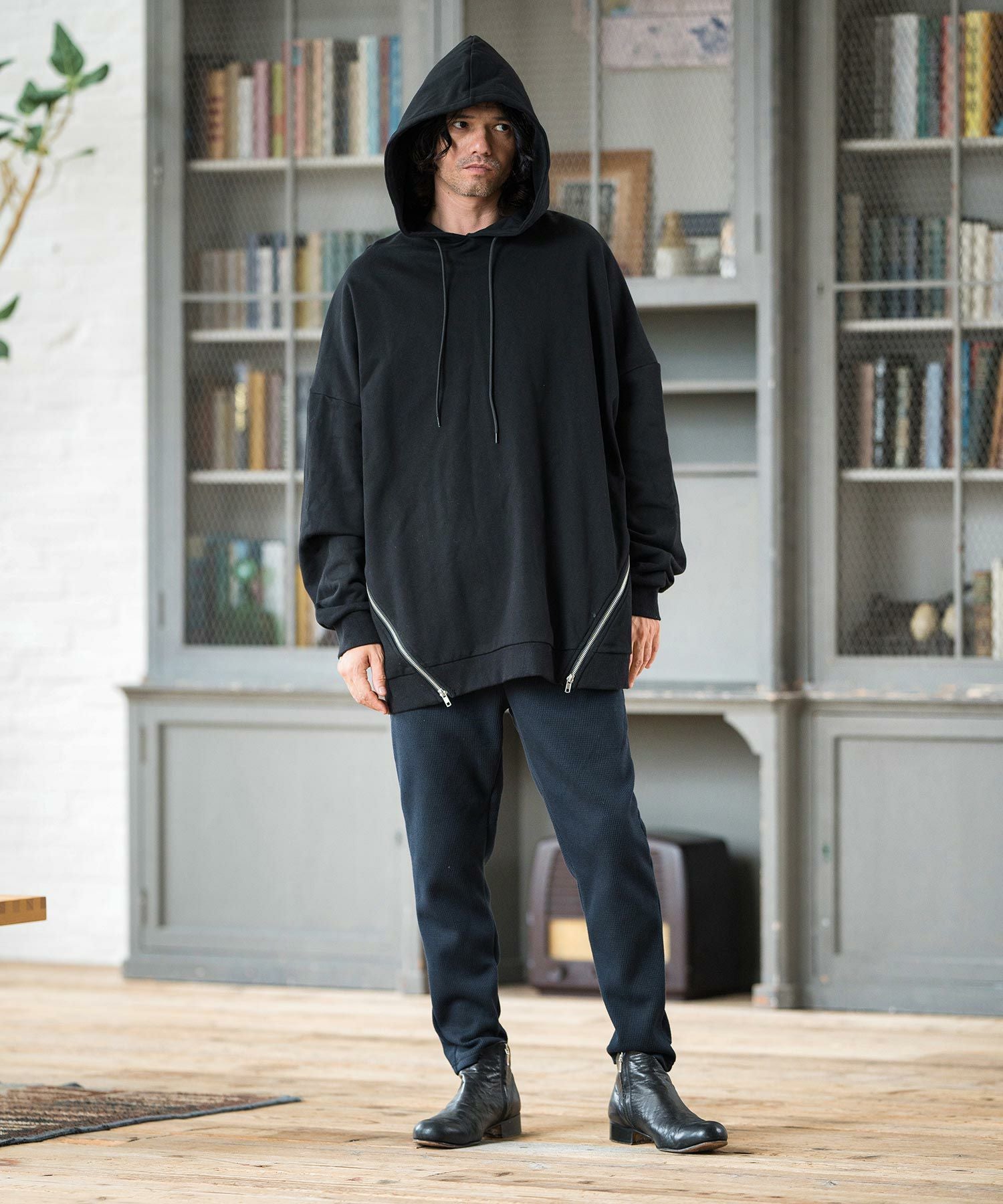30%OFF【CAMBIO(カンビオ)】 Stretch Heavy Waffle Pants ワッフル