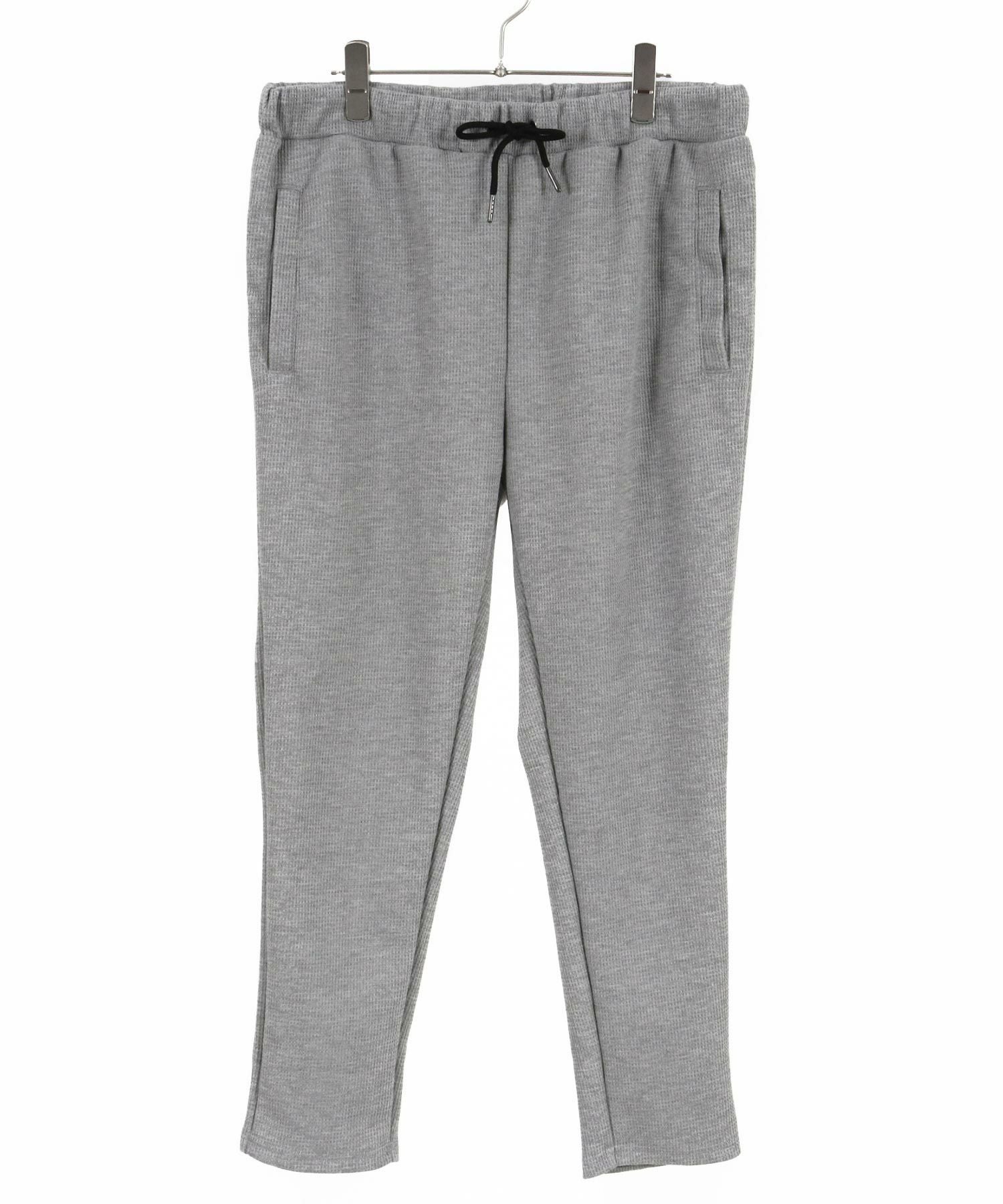 30%OFF【CAMBIO(カンビオ)】 Stretch Heavy Waffle Pants ワッフル