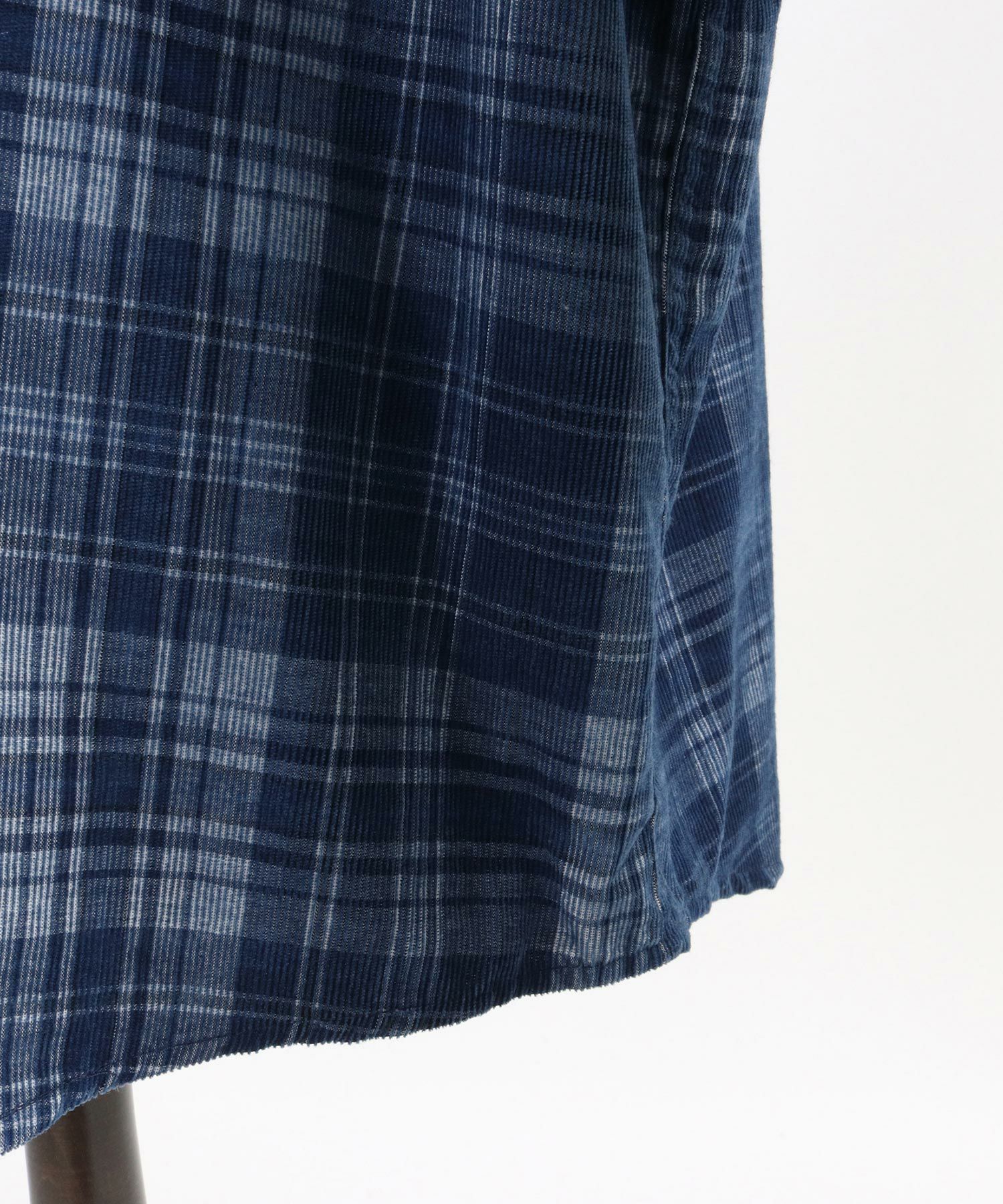 50%OFF【CAMBIO(カンビオ)】Vintage Like Indigo Check Shirts