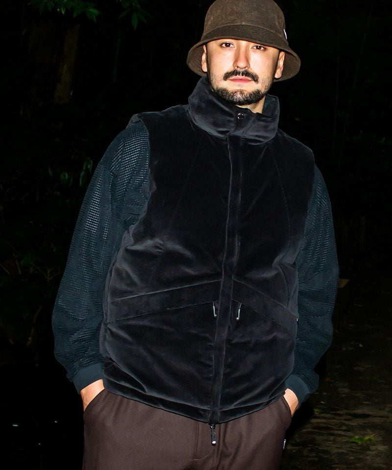 60%OFF【430(フォーサーティ)】SNGL CORD DOWN VEST ダウンベスト(24