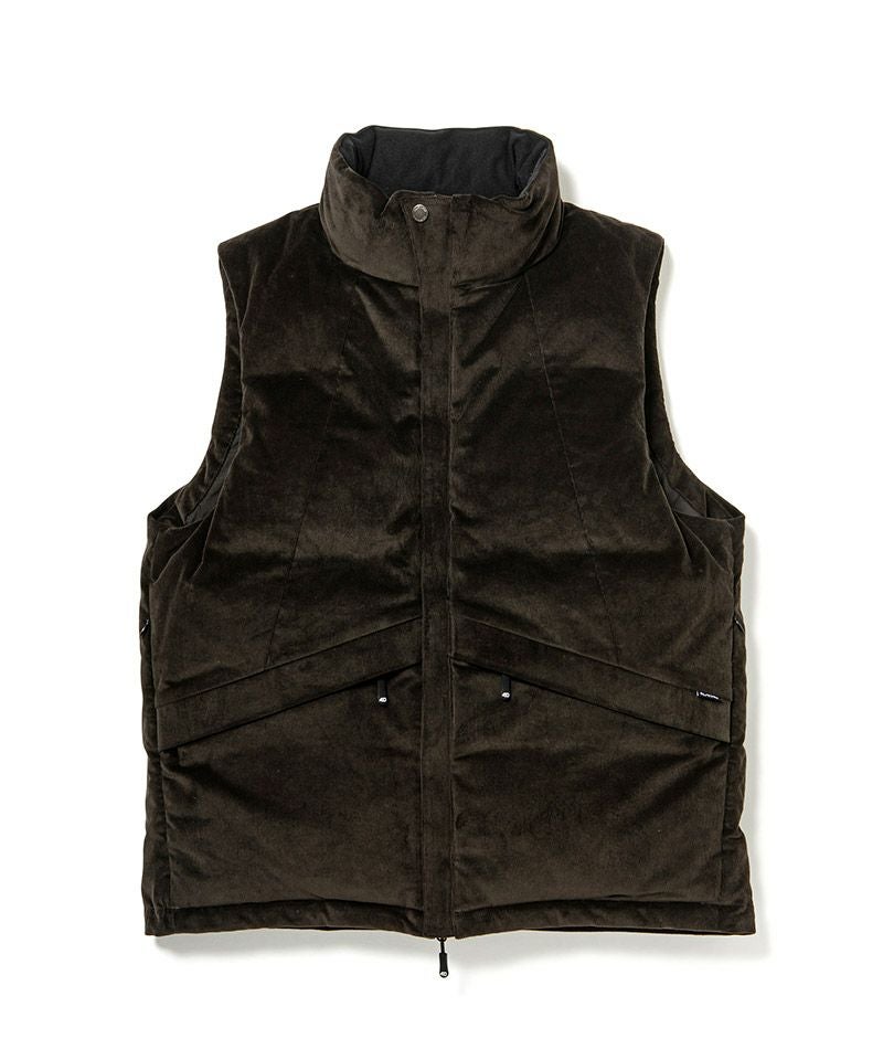 60%OFF【430(フォーサーティ)】SNGL CORD DOWN VEST ダウンベスト(24