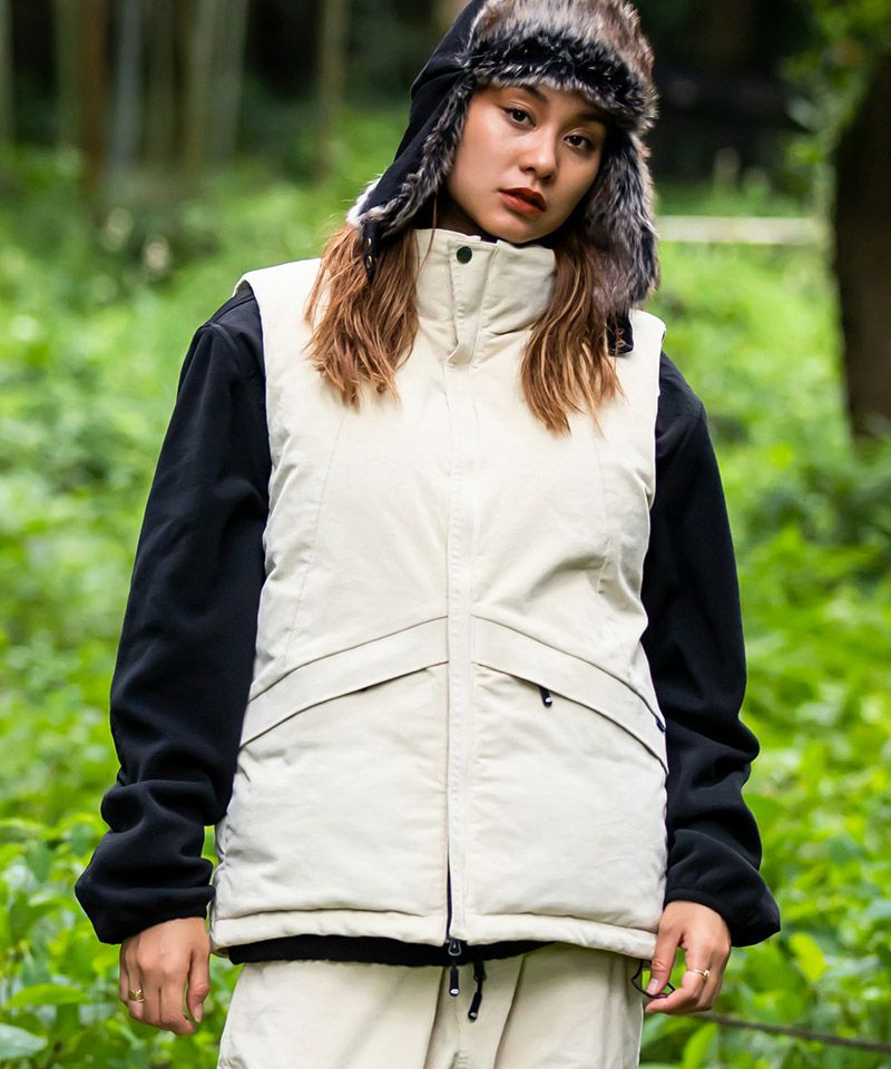 60%OFF【430(フォーサーティ)】SNGL CORD DOWN VEST ダウンベスト(24