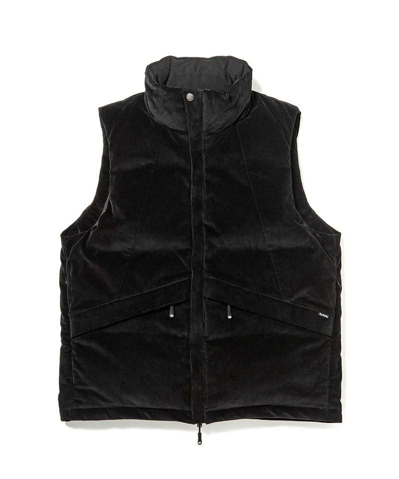 60%OFF【430(フォーサーティ)】SNGL CORD DOWN VEST ダウンベスト(24