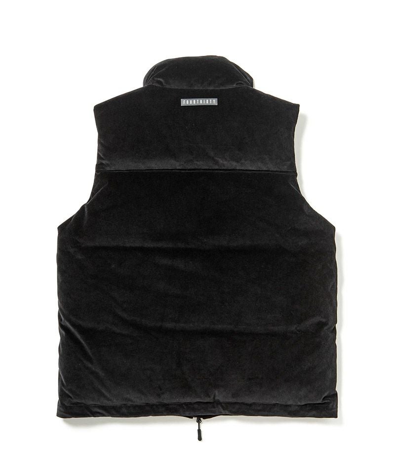 60%OFF【430(フォーサーティ)】SNGL CORD DOWN VEST ダウンベスト(24