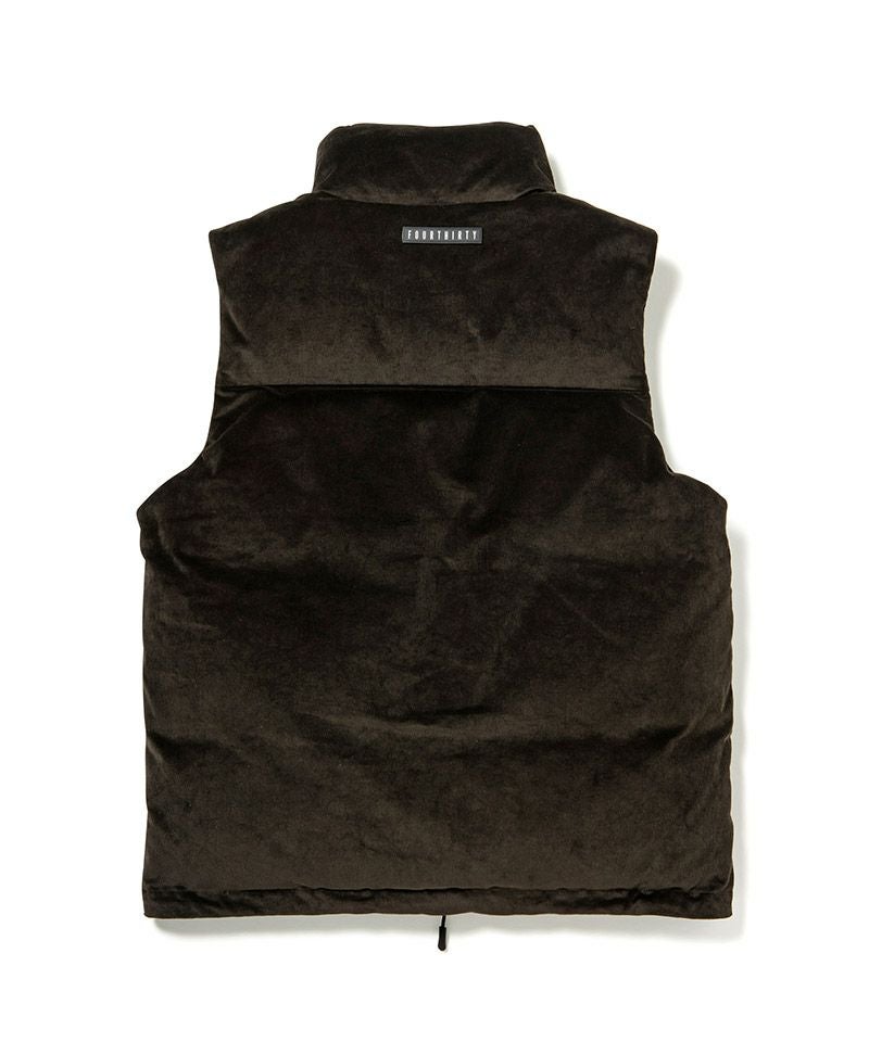 60%OFF【430(フォーサーティ)】SNGL CORD DOWN VEST ダウンベスト(24 
