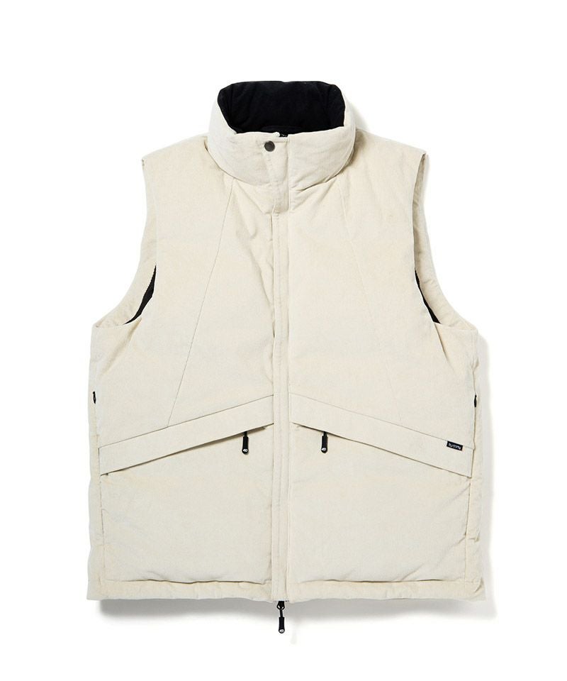 60%OFF【430(フォーサーティ)】SNGL CORD DOWN VEST ダウンベスト(24