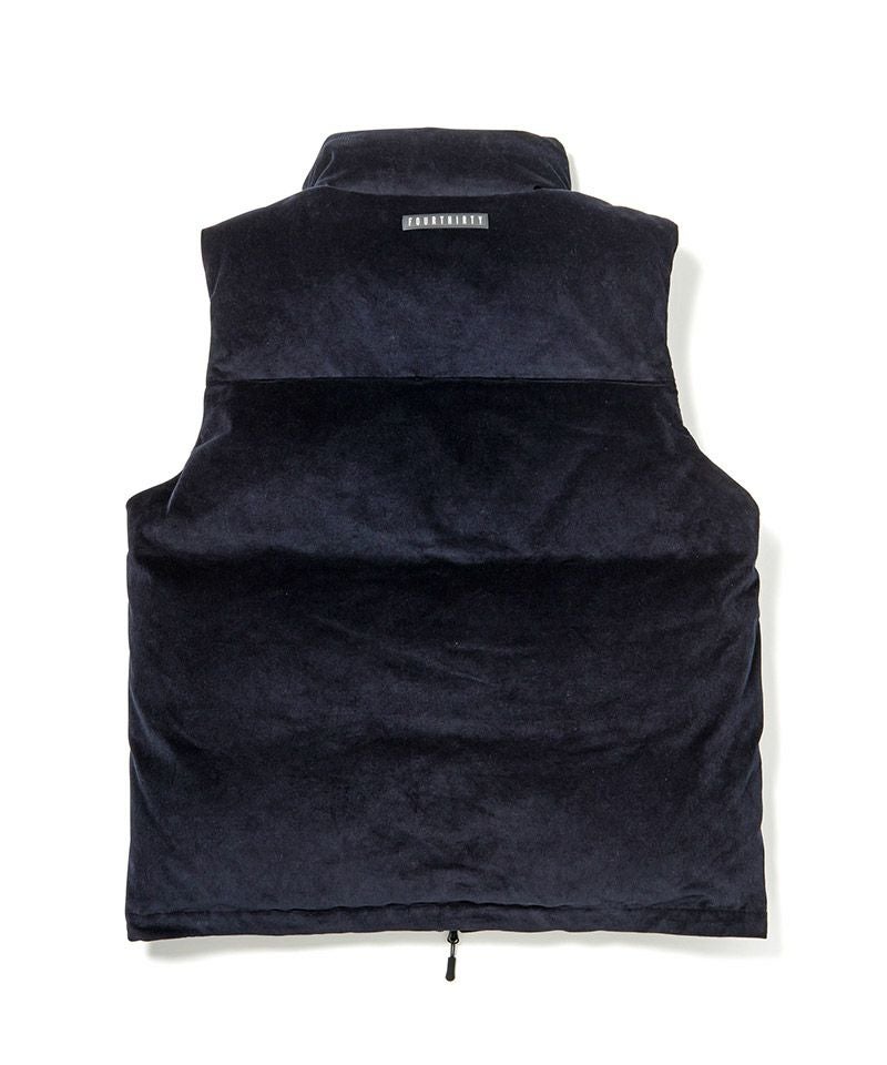 60%OFF【430(フォーサーティ)】SNGL CORD DOWN VEST ダウンベスト(24