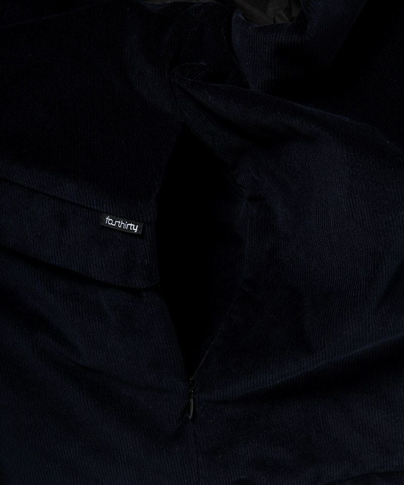 60%OFF【430(フォーサーティ)】SNGL CORD DOWN VEST ダウンベスト(24