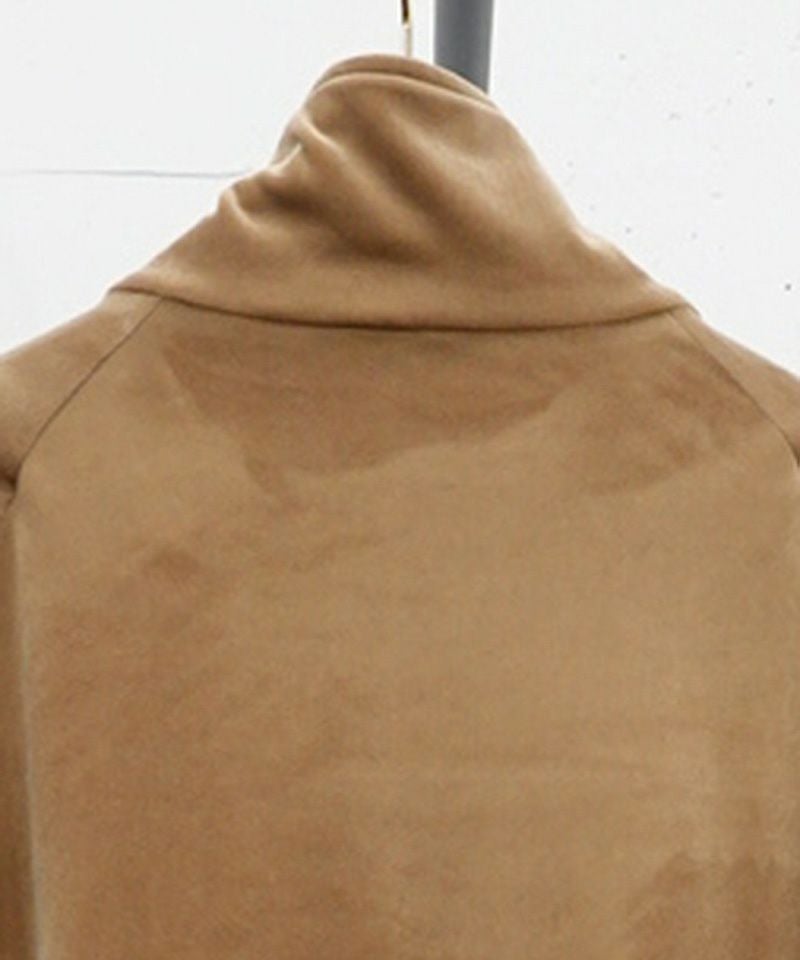 50%OFF【CULLNI(クルニ)】Stretch Velou Bi Color Zip Up Blouson