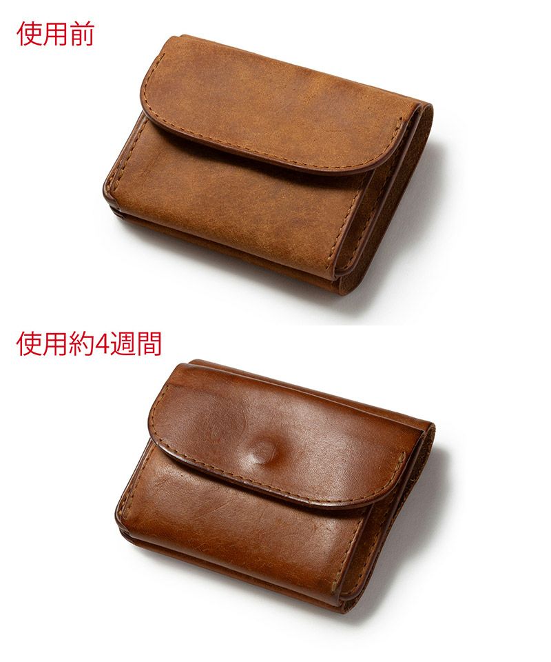 MR.OLIVE E.O.I】PUEBLO LEATHER -MINI WALLET 財布(ME116P) | CAMBIO