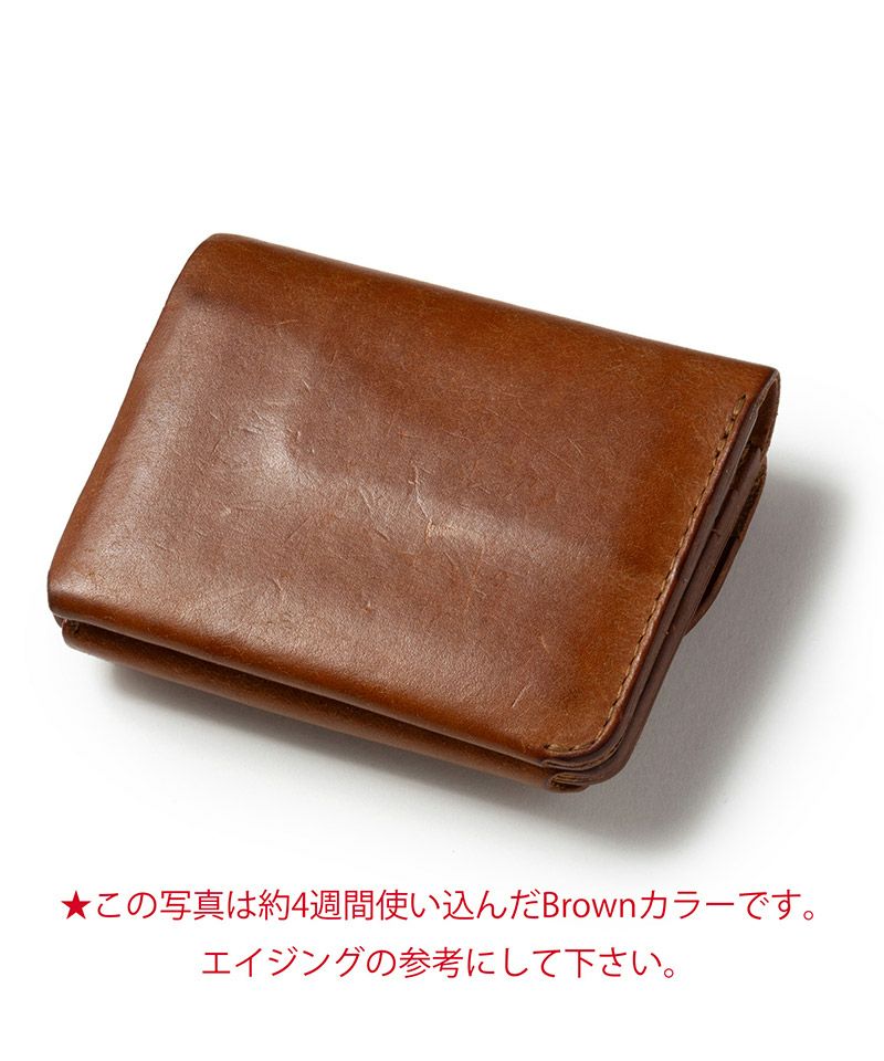 MR.OLIVE E.O.I】PUEBLO LEATHER -MINI WALLET 財布(ME116P) | CAMBIO