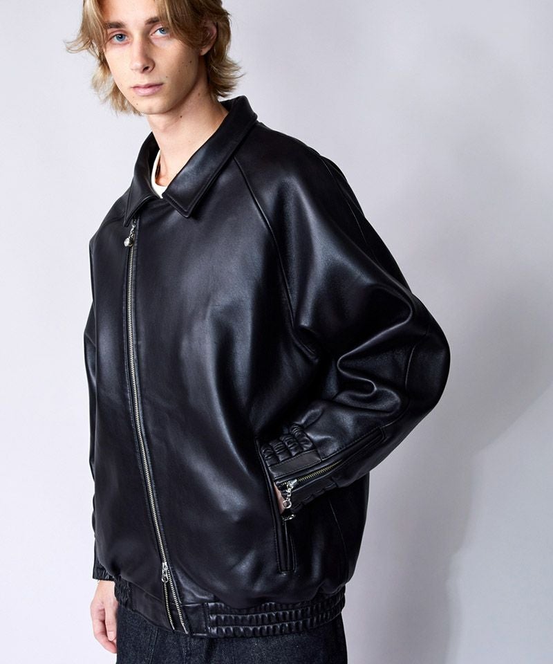 50%OFF【rehacer(レアセル)】Joint Sheep Riders JKT ライダースレザー 