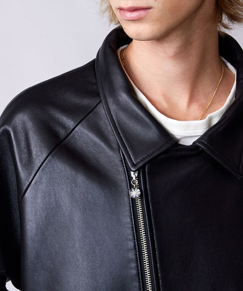 50%OFF【rehacer(レアセル)】Joint Sheep Riders JKT ライダースレザー