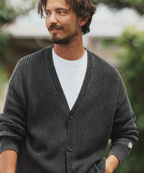 30%OFF【1minute 1second(ワンミニットワンセカンド)】used aging knit 