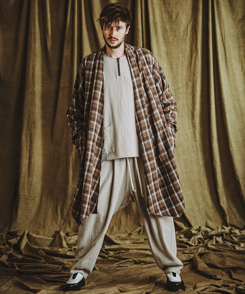 50%OFF【NO ID.(ノーアイディー)】ﾁｪｯｸｶﾞｳﾝ(855006-842S) | CAMBIO