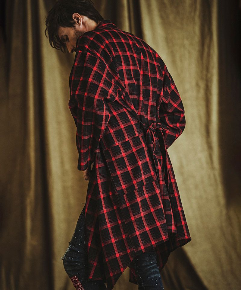 50%OFF【NO ID.(ノーアイディー)】ﾁｪｯｸｶﾞｳﾝ(855006-842S) | CAMBIO
