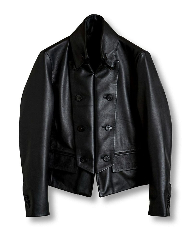 50%OFF【NO ID.(ノーアイディー)】ｼｰﾌﾟﾚｻﾞｰﾅﾎﾟﾚｵﾝｼｮｰﾄJKT ジャケット