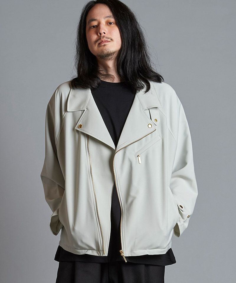 50%OFF【NO ID.(ノーアイディー)】BIGﾗｲﾀﾞｰｽｼｬﾂJKT ジャケット(855006