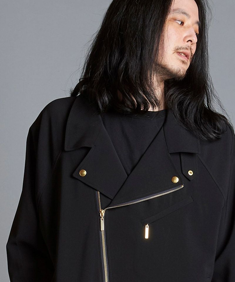 50%OFF【NO ID.(ノーアイディー)】BIGﾗｲﾀﾞｰｽｼｬﾂJKT ジャケット(855006